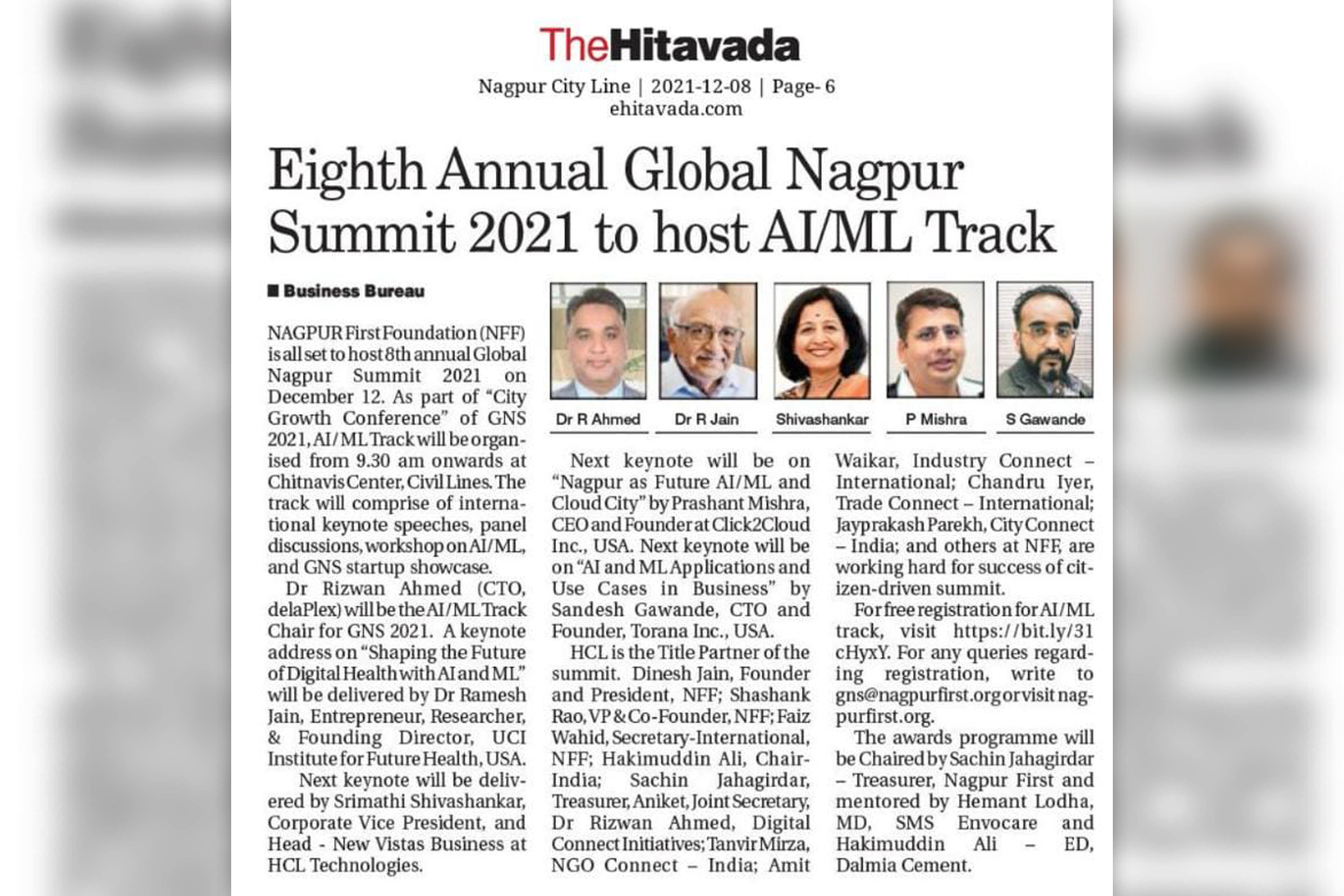 Click2Cloud's News- Global Nagpur Summit 2021